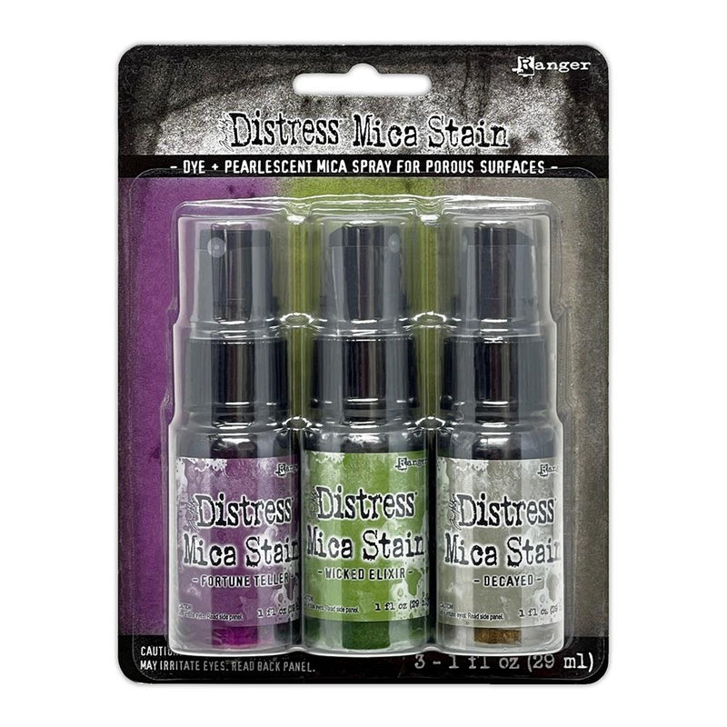 Tim Holtz Distress Halloween Mica Stain - I Want ALL 6 Sets, Set 1, 2, 3, 4, 5, 6, IWIAX6