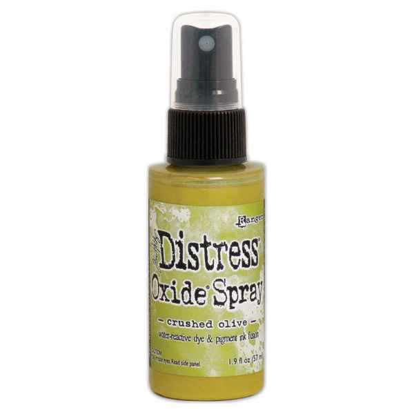 Ranger - Tim Holtz Distress Oxide Spray 1.9oz - Crushed Olive, TSO67641