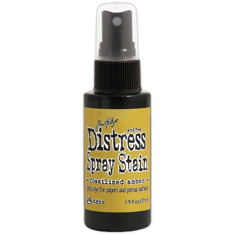 Tim Holtz Distress Spray Stain 1.9fl oz. - Fossilized Amber, TSS44116