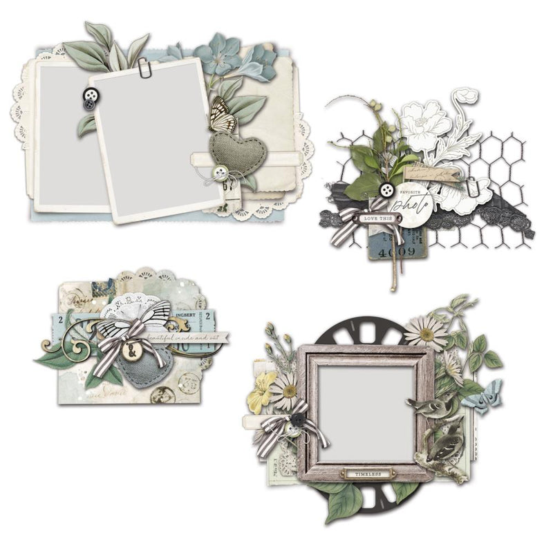 49 & Market Cluster Kit - Vintage Artistry Moonlit Garden, VMG25637