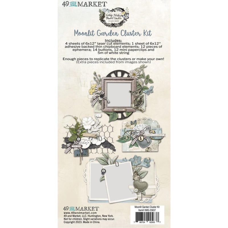 49 & Market Cluster Kit - Vintage Artistry Moonlit Garden, VMG25637