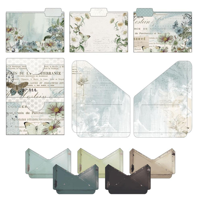 49 & Market - Vintage Artistry Moonlit Garden - Essential File Set, VMG25767