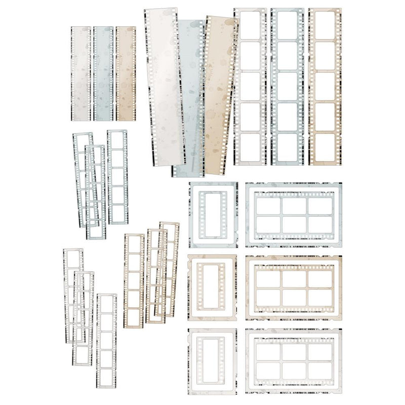 49 & Market - Vintage Artistry Moonlit Garden - Filmstrip Frames, VMG25774