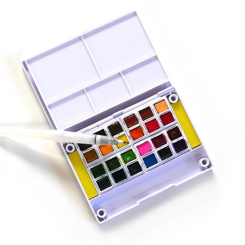 AS IS - Elizabeth Craft Designs Watercolor Palette 24ct, WC01*