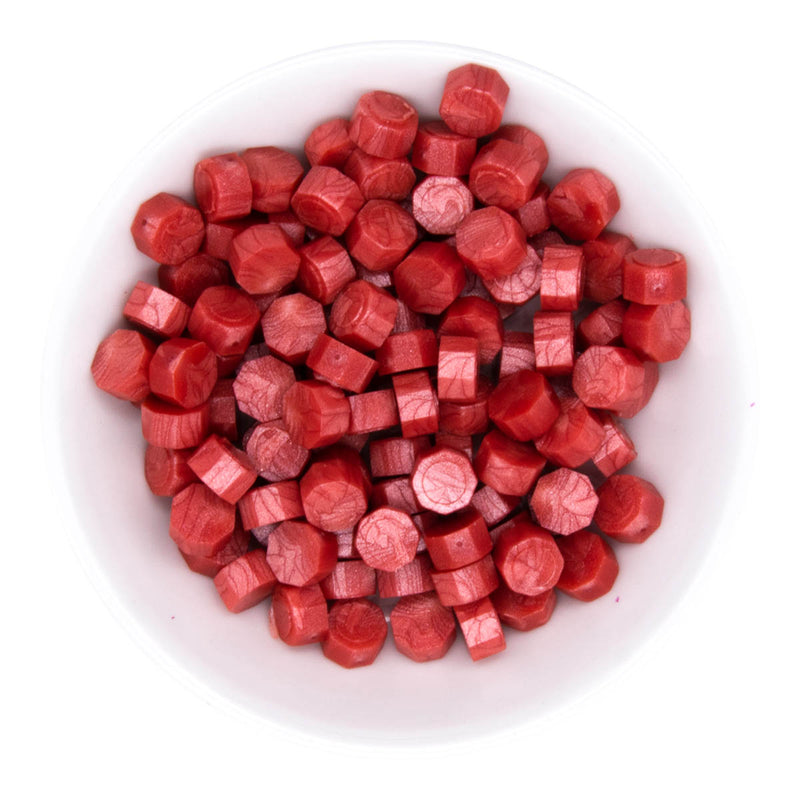 Spellbinders Wax Beads - Coral, WS-079