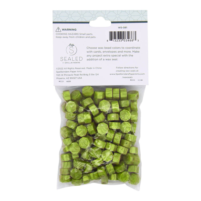 Spellbinders Wax Beads - Matcha, WS-081