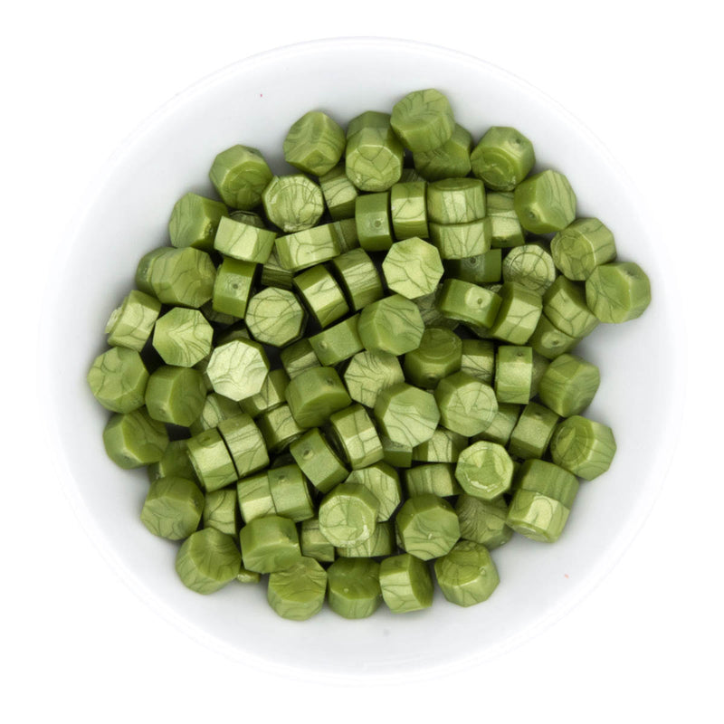 Spellbinders Wax Beads - Matcha, WS-081