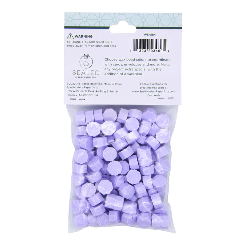 Spellbinders Wax Beads - Pastel Lilac, WS-084