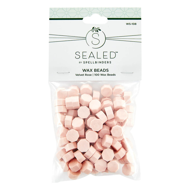 Spellbinders Wax Beads - Velvet Rose, WS-108