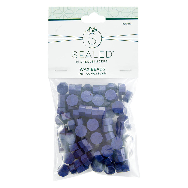 Spellbinders Wax Beads - Ink, WS-113