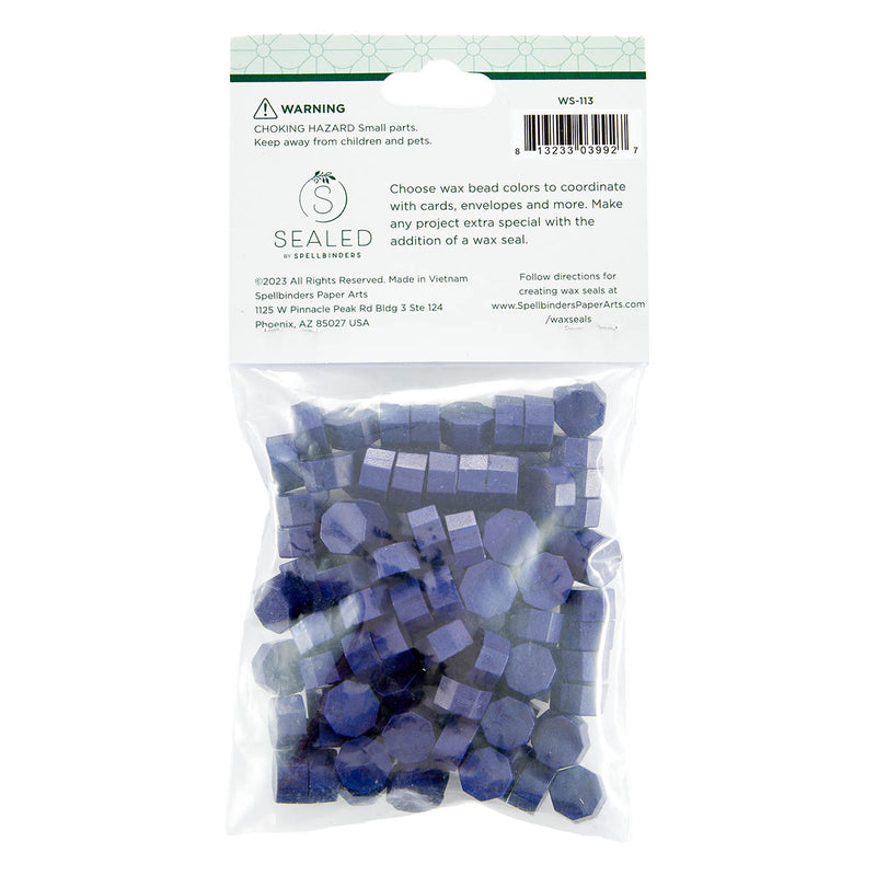 Spellbinders Wax Beads - Ink, WS-113