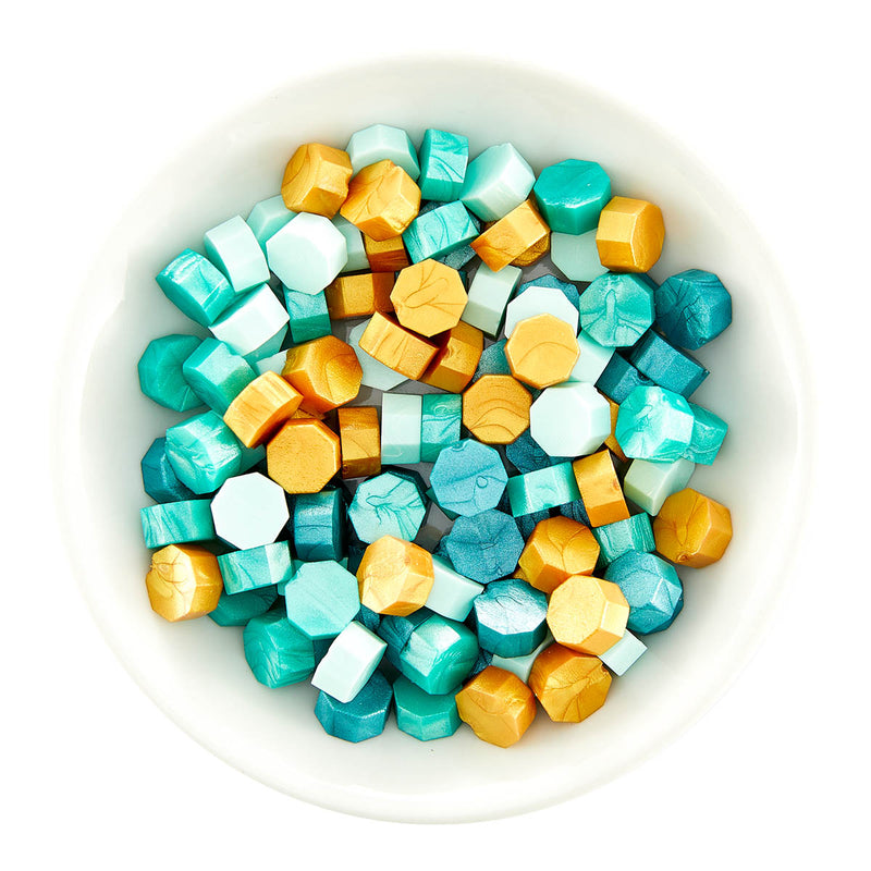 Spellbinders - Must Have Wax Bead Mix - Teal WS-118