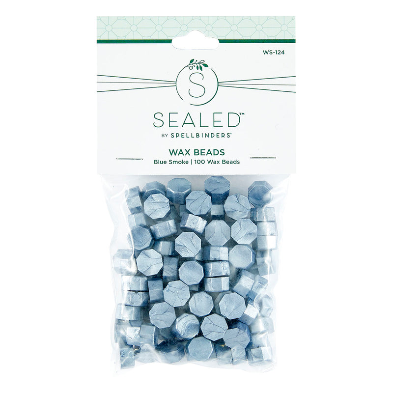 Spellbinders - Wax Beads - Blue Smoke, WS-124