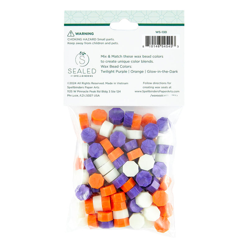 Spellbinders - Must Have Wax Bead Mix - Halloween, WS-130