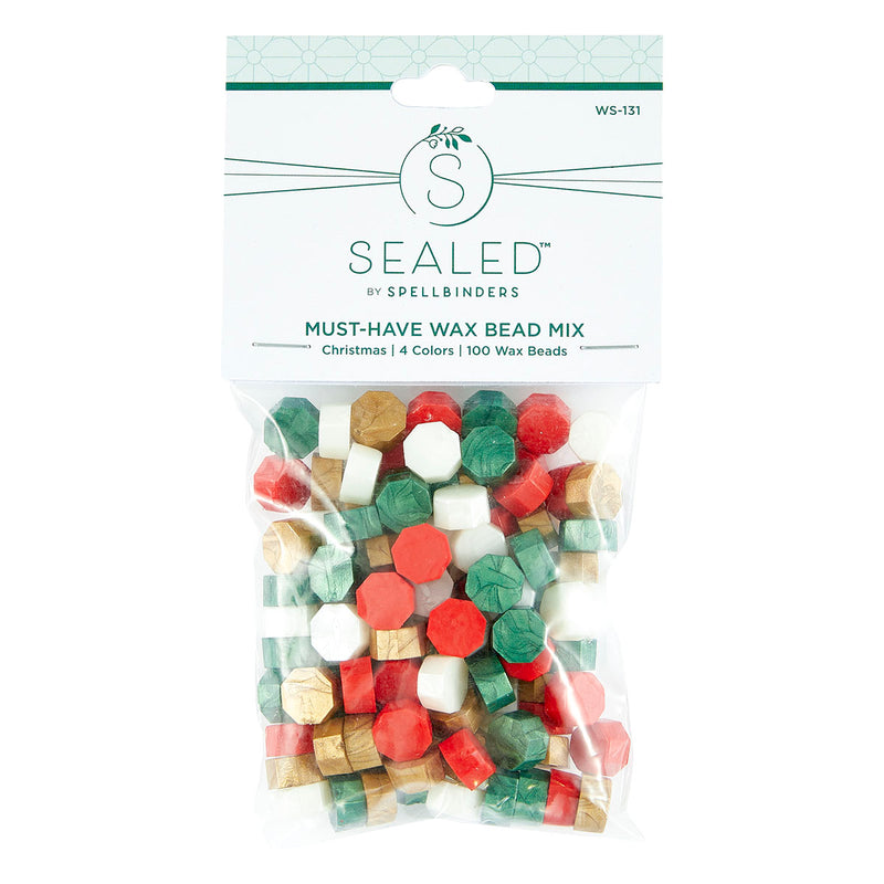 Spellbinders - Must Have Wax Bead Mix - Christmas, WS-131