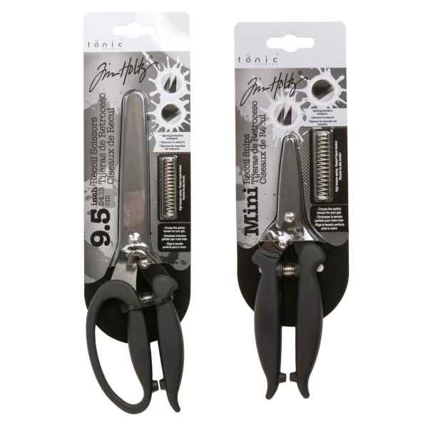 Tonic Tim Holtz Recoil Scissors/Snip Bundle, 5385/5386