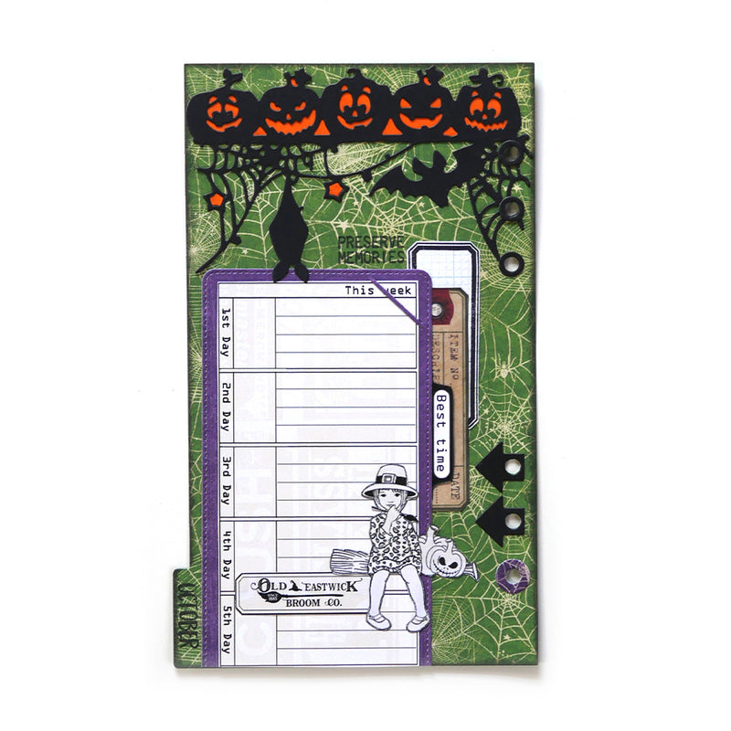 Eliazbeth Craft Design Dies - Planner Essentials - Halloween Set