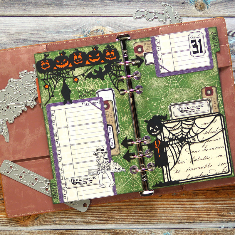 Eliazbeth Craft Design Dies - Planner Essentials - Halloween Set