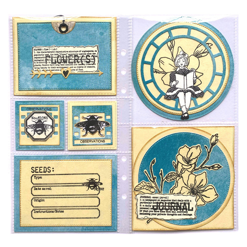 Elizabeth Craft Designs Dies - Planner Essentials - Pocket Page Fillers 2, 1974