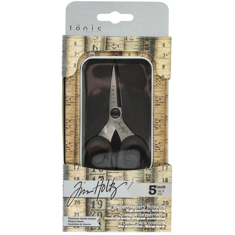 Tonic Haberdashery Scissors 5", 2342E by: Tim Holtz