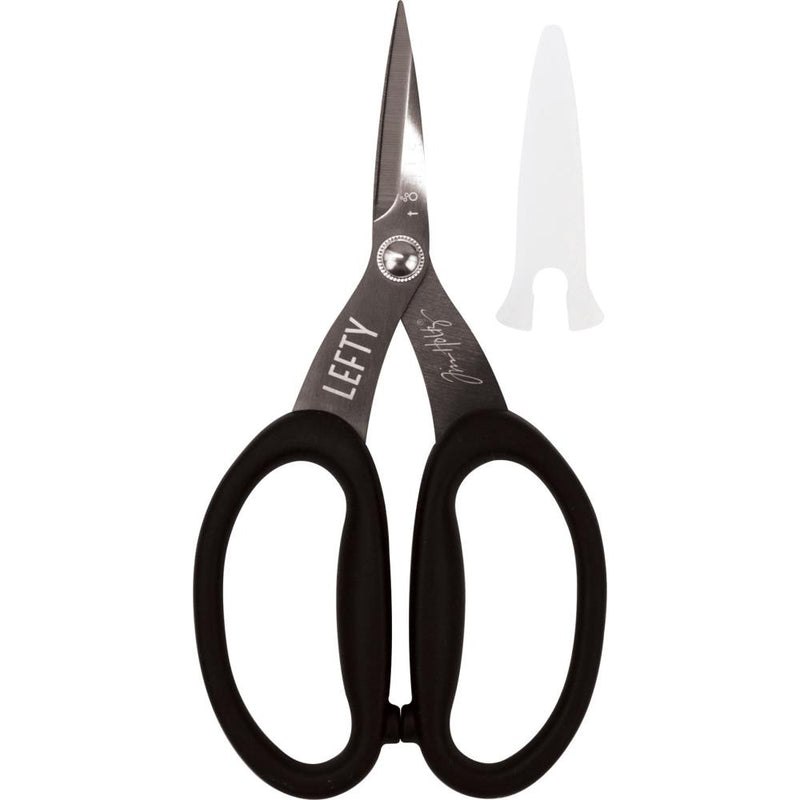 Tim Holtz Non-Stick Titanium Micro Serrated Scissors 7" - LEFTY, 2786E