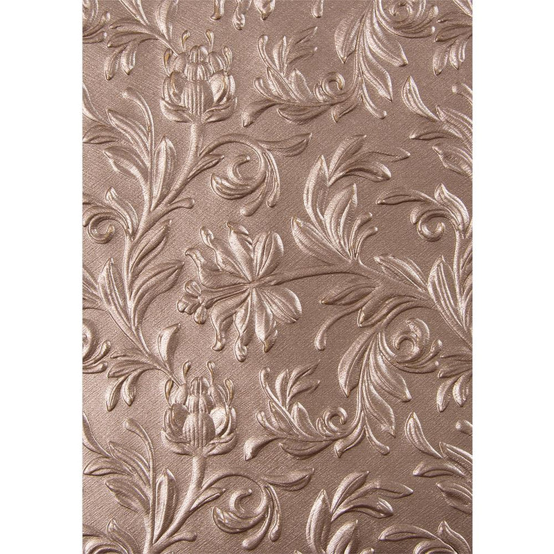 Sizzix 3-D Texture Fades Embossing Folder - Botanical, 662716 by: Tim Holtz