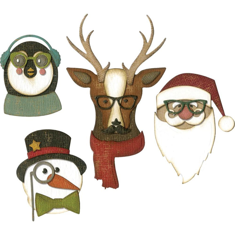 Sizzix Thinlits Die Set - Cool Yule 24Pc, 663099 by: Tim Holtz