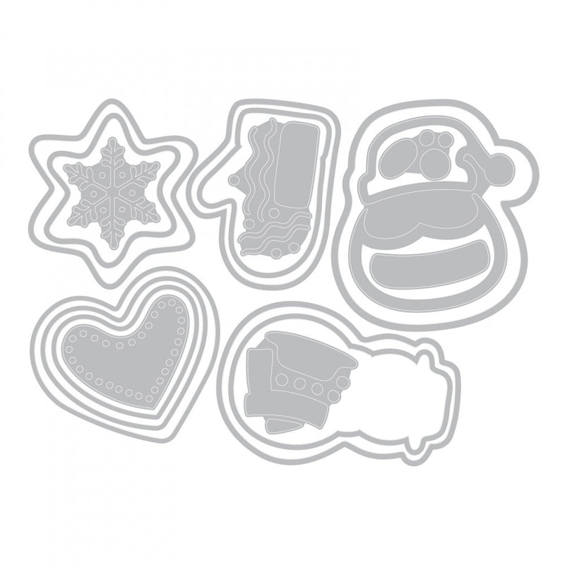 Sizzix Thinlits Die Set - Fresh Baked