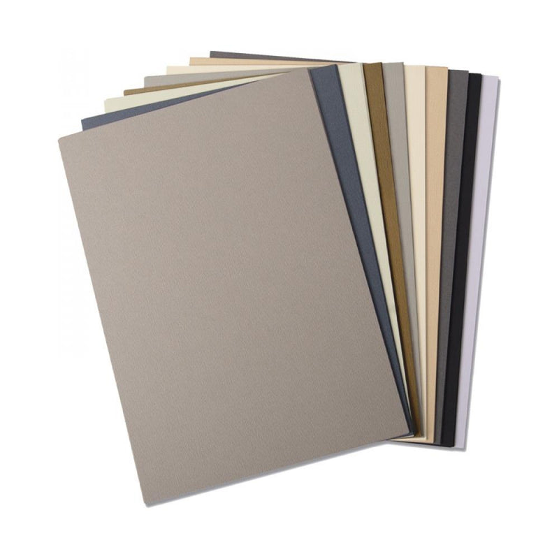 Sizzix Surfacez - Cardstock 60Pc - Neutrals 10 Colors, 663780