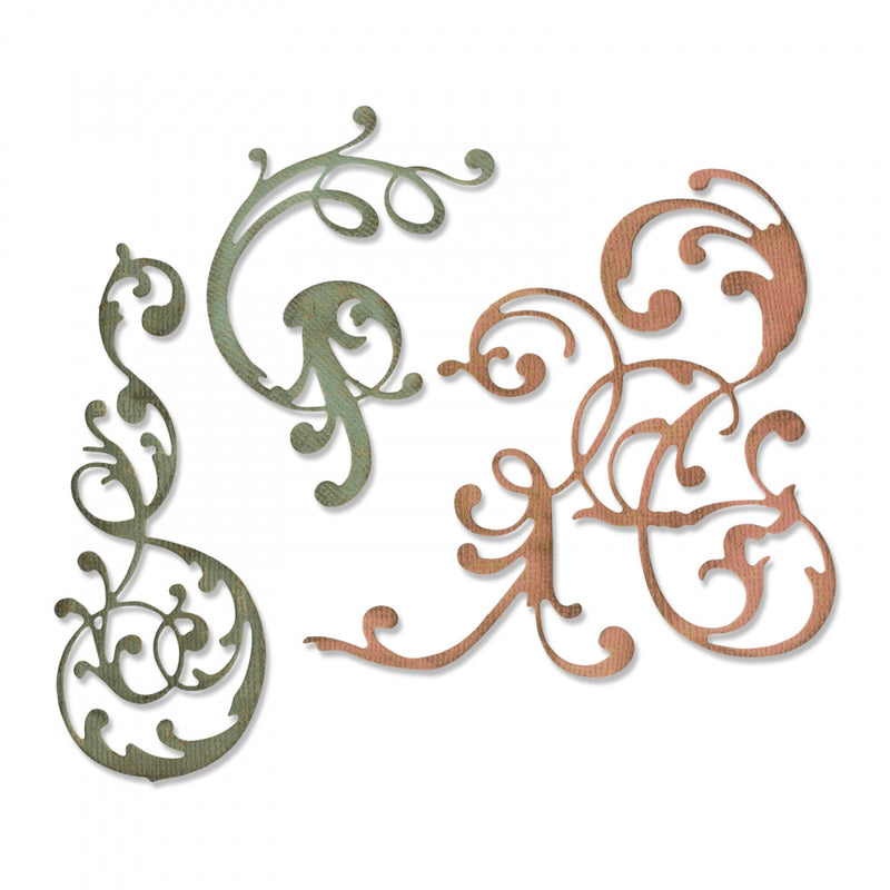 Sizzix Thinlits Die Set - Adorned, 664176 by: Tim Holtz