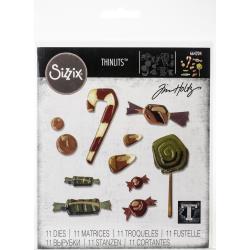 Sizzix Thinlits Die Set - Sweet Treats, 664204 by: Tim Holtz