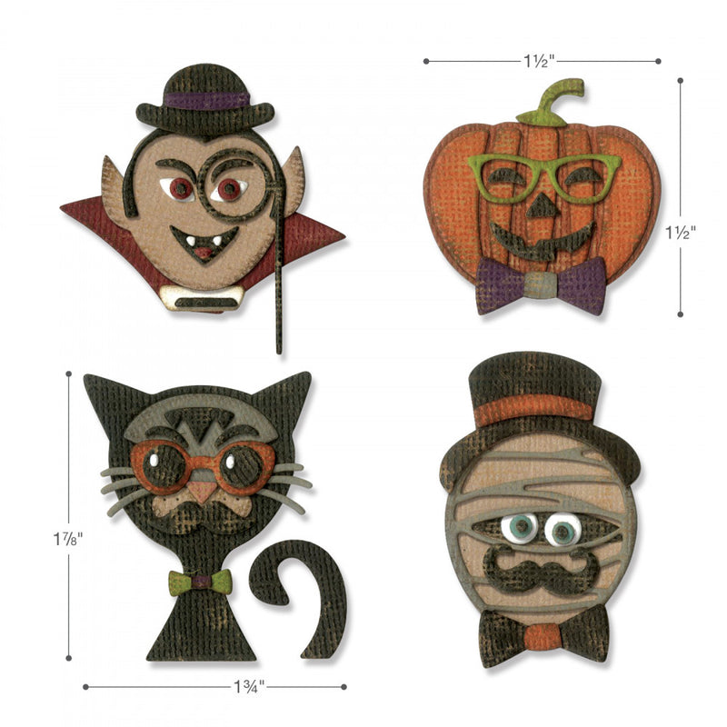 Sizzix Thinlits Die Set - Hip Haunts, 664206 by: Tim Holtz