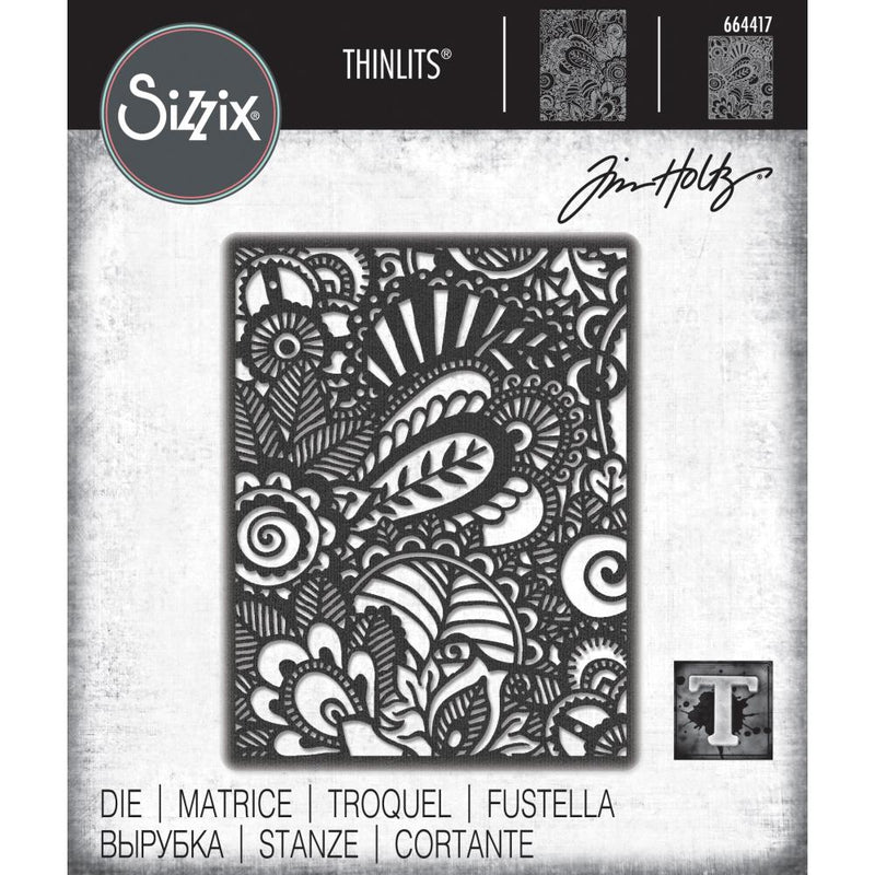 Sizzix Thinlits Die Set - Doodle Art, 664417 by: Tim Holtz