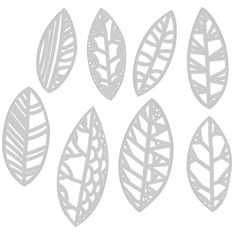 Sizzix Thinlits Die Set - Cut Out Leaves, 664431 by: Tim Holtz