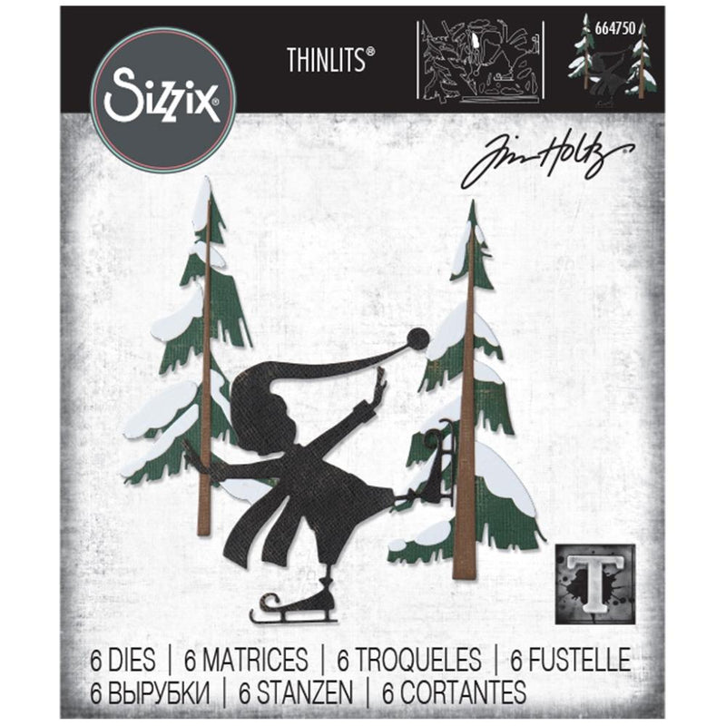 Sizzix Thinlits Die Set - Thin Ice, 664750 by: Tim Holtz