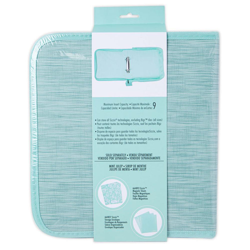 Sizzix Framelits & Thinlits Die Storage Solution, Small - Mint Julep, 664905