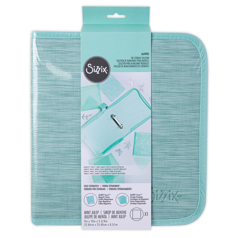 Sizzix Framelits & Thinlits Die Storage Solution, Small - Mint Julep, 664905