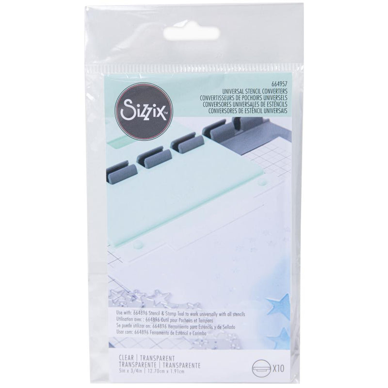 Sizzix Stencil & Stamp Tool Accessory - Universal Stencil Converters, 664957