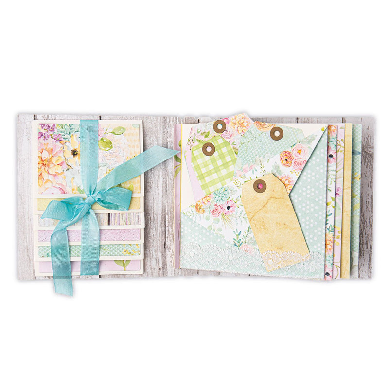 Sizzix Thinlits Die Set - Card Waterfall & Tags, 665154 by: Eileen Hull