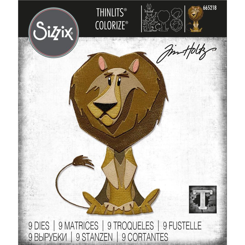 Sizzix Thinlits Die Set - Harrison, Colorize 665218 by: Tim Holtz