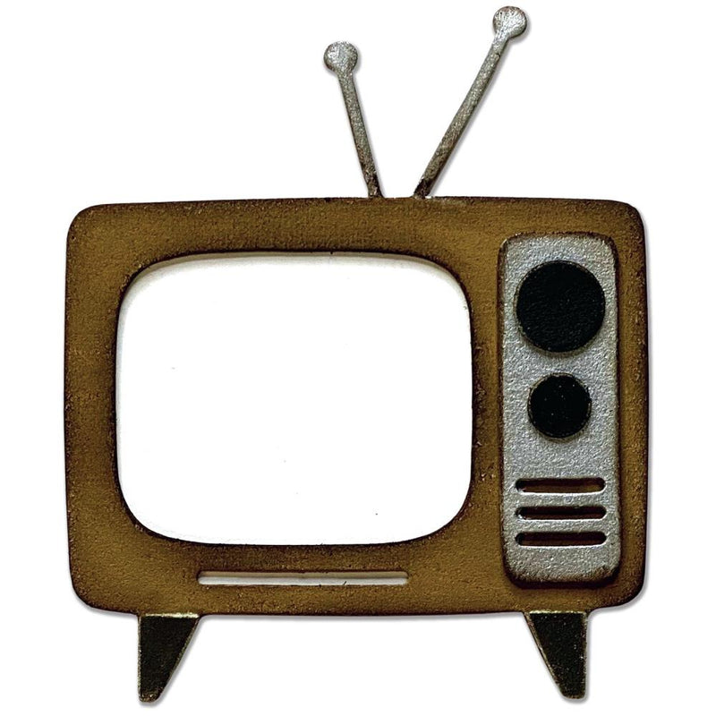 Sizzix Bigz Die - Retro TV, 665371 by: Tim Holtz