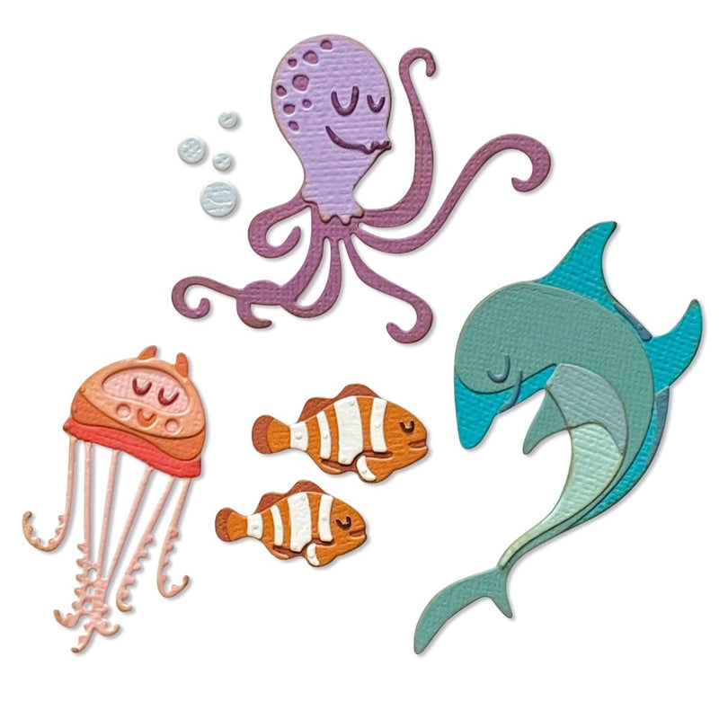 Sizzix Thinlits Die Set - Under The Sea