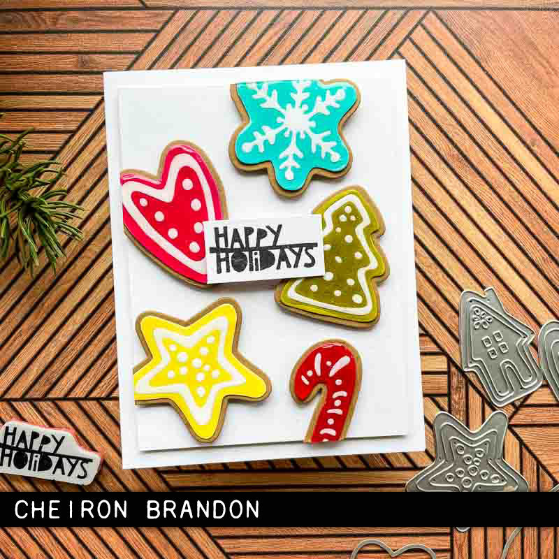 Sizzix Thinlits Die Set  - Christmas Cookies, 665566, by: Tim Holtz