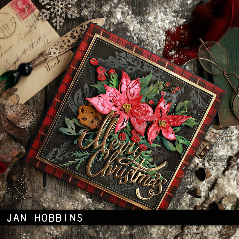 Sizzix Thinlits Die Set  - Festive Bouquet, 665565, by: Tim Holtz