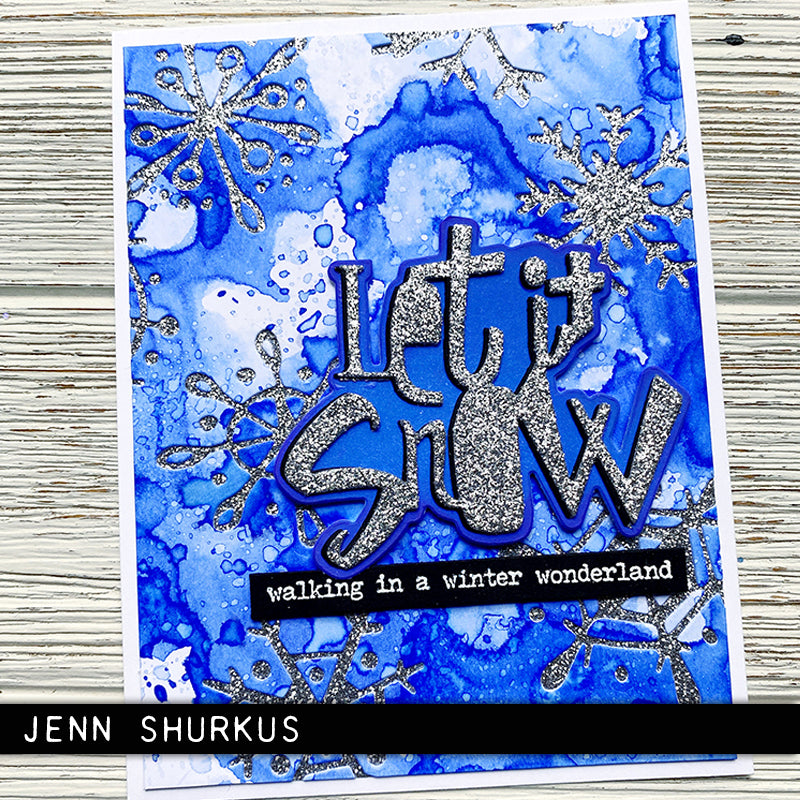 Sizzix Thinlits Die Set  - Scribbly Snowflakes, 665582 by: Tim Holtz