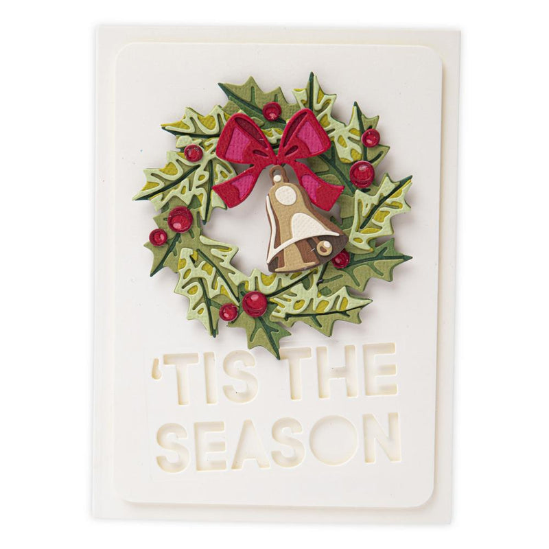 Sizzix Thinlits Die Set - Bold Text Christmas, 666062 by: Tim Holtz