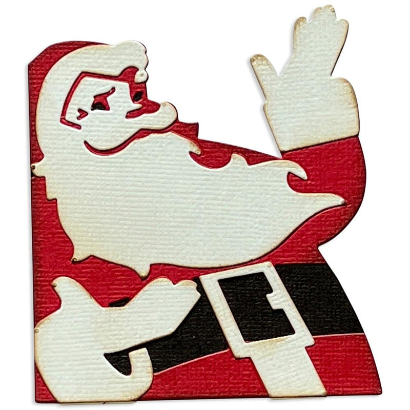 Sizzix Thinlits Die Set - Retro Santa, 666071 by: Tim Holtz