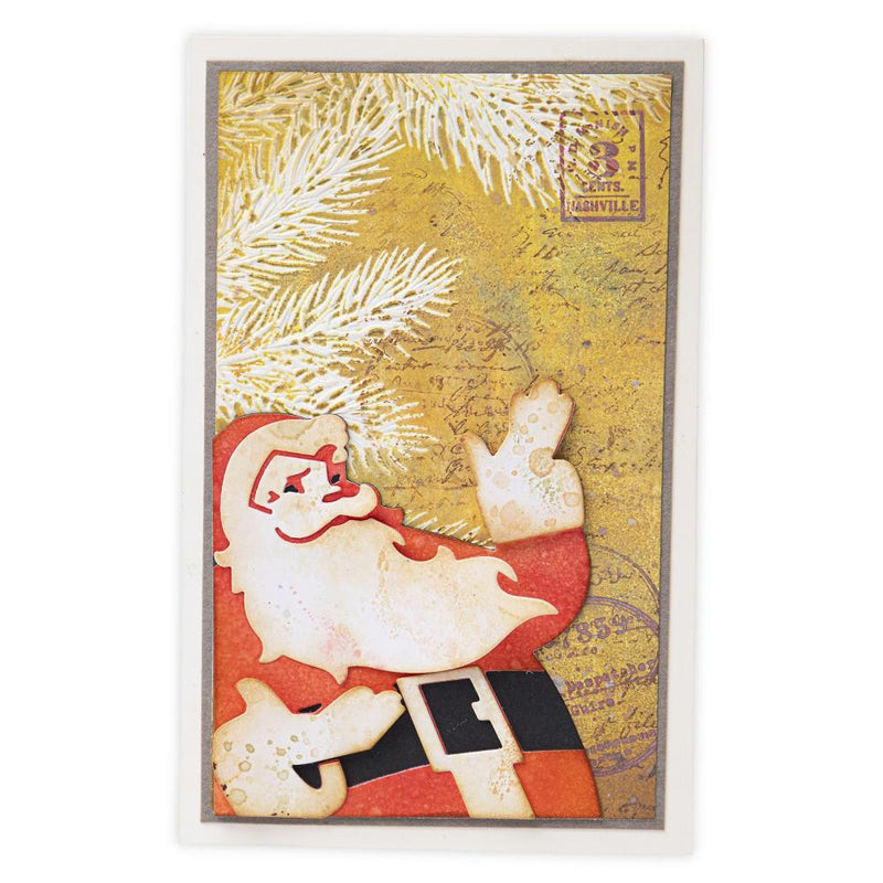 Sizzix Thinlits Die Set - Retro Santa, 666071 by: Tim Holtz