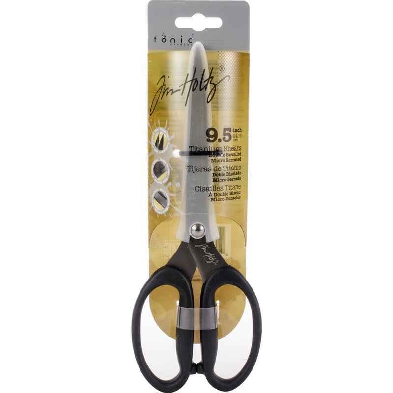 Tim Holtz Non-Stick Titanium Shears 9.5" - Right-Handed, 819E