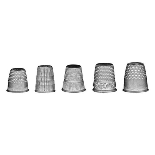 Tim Holtz Idea-ology - Thimbles 5Pc, TH93791